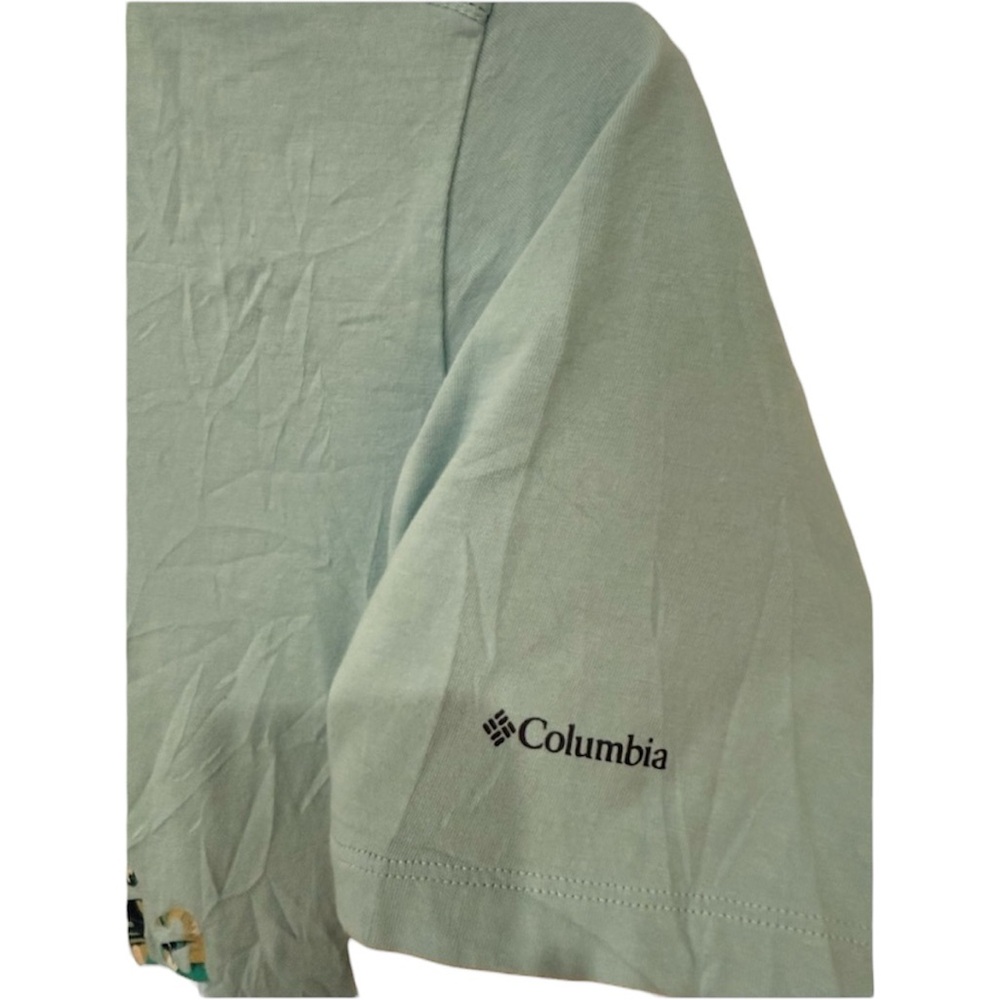 Columbia Women's Light Blue North Cascades Relaxed Fit Graphic Tee - Picture 5 of 7